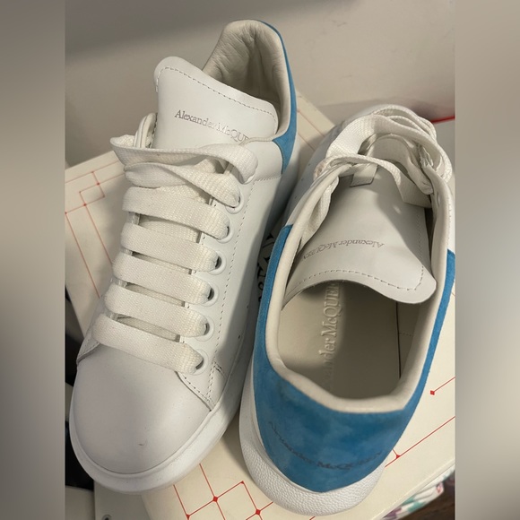 Mcqueen Sneakers Scarpe Silver False Mcqueen Oversized Sneakers